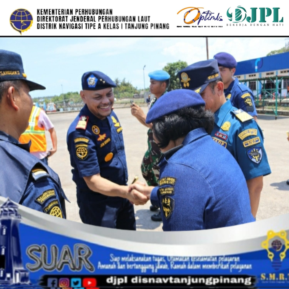 Pelepasan Keberangkatan Kn. Sarotama P.112 PLP Kelas II Tanjung Uban