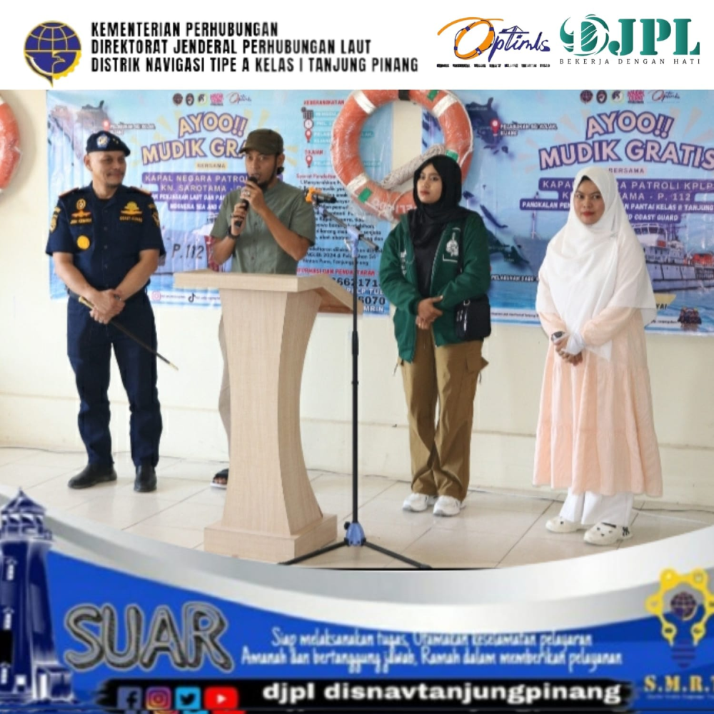Pelepasan Keberangkatan Kn. Sarotama P.112 PLP Kelas II Tanjung Uban