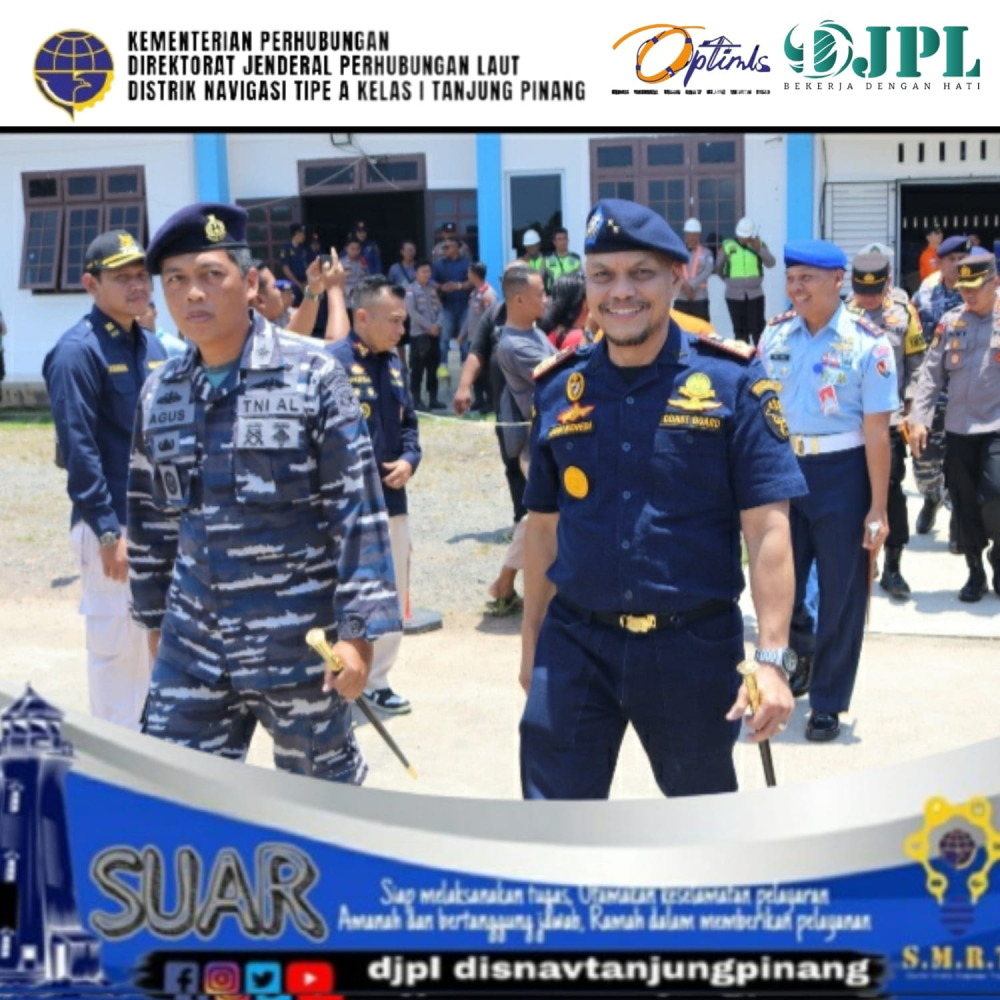 Pelepasan Keberangkatan Kn. Sarotama P.112 PLP Kelas II Tanjung Uban