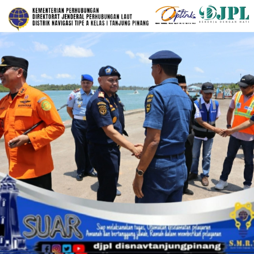 Pelepasan Keberangkatan Kn. Sarotama P.112 PLP Kelas II Tanjung Uban