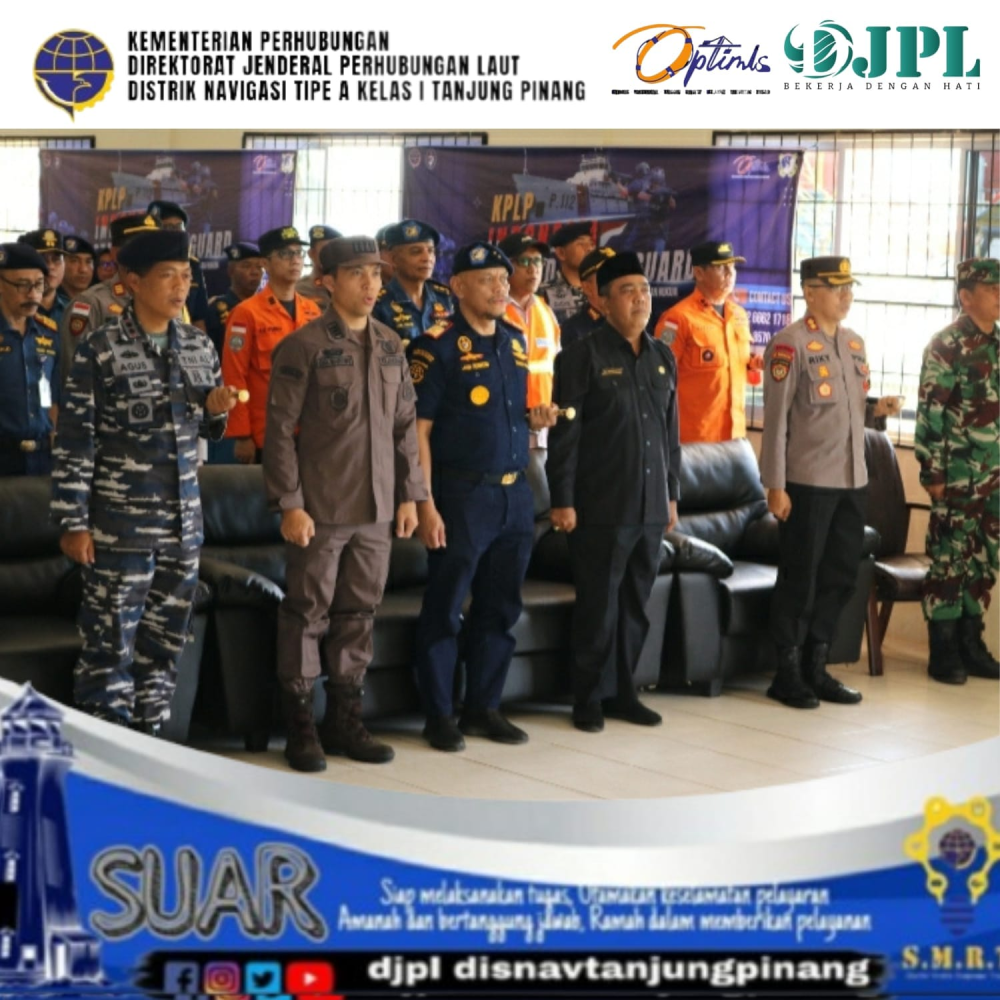 Pelepasan Keberangkatan Kn. Sarotama P.112 PLP Kelas II Tanjung Uban