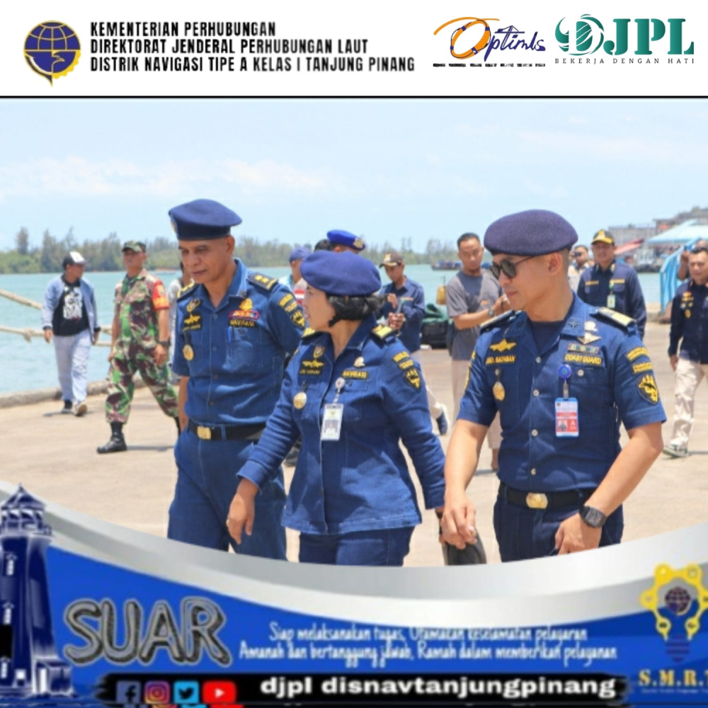 Pelepasan Keberangkatan Kn. Sarotama P.112 PLP Kelas II Tanjung Uban