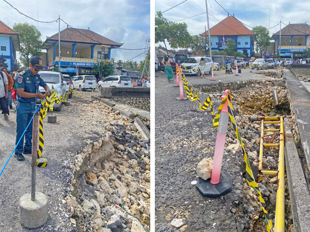 KEMENTERIAN PERHUBUNGAN ANGGARKAN REHABILITASI PELABUHAN BANJAR NYUH NUSA PENIDA PADA TAHUN 2025
