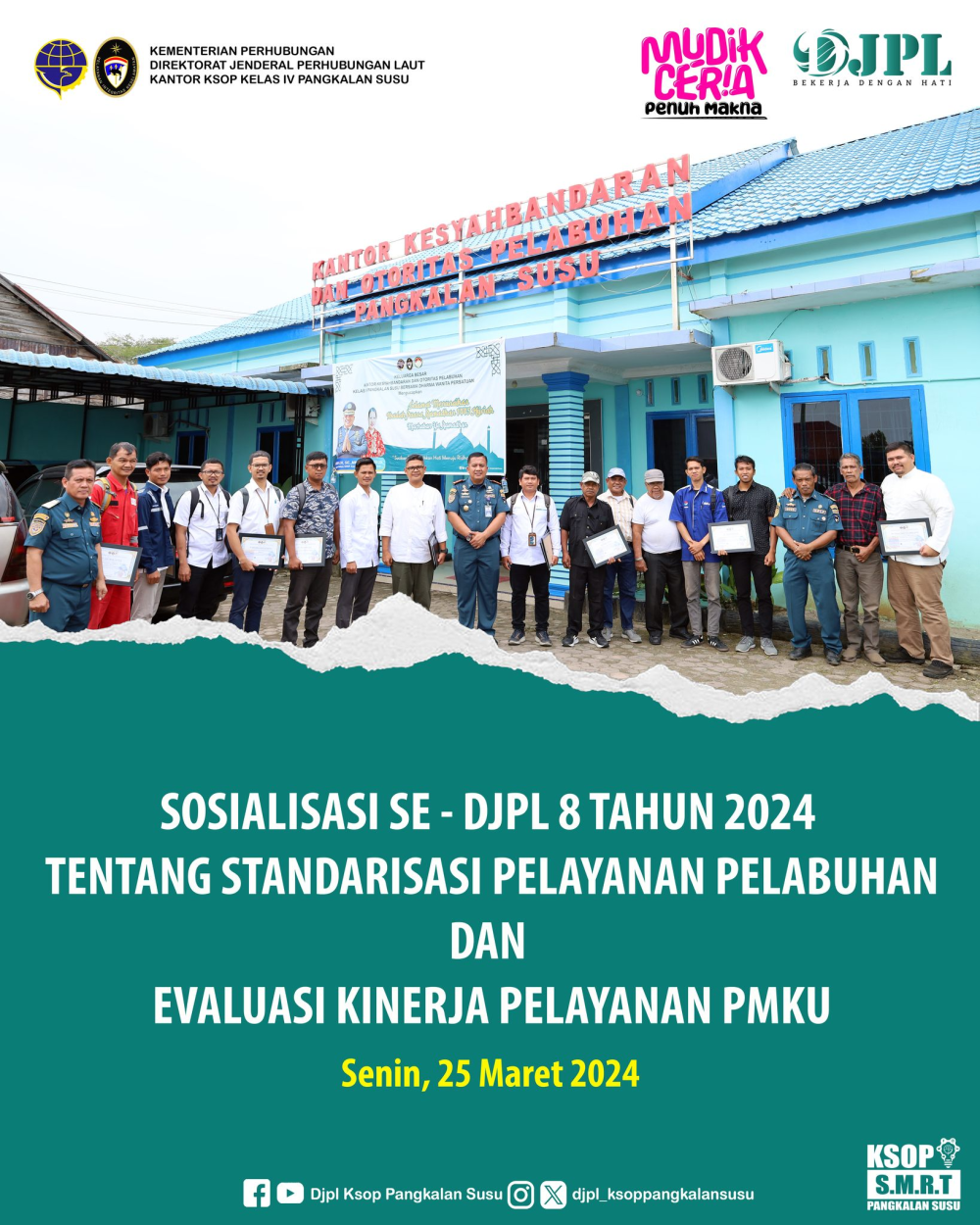 Sosialisasi SE DJPL 8 Tahun 2024