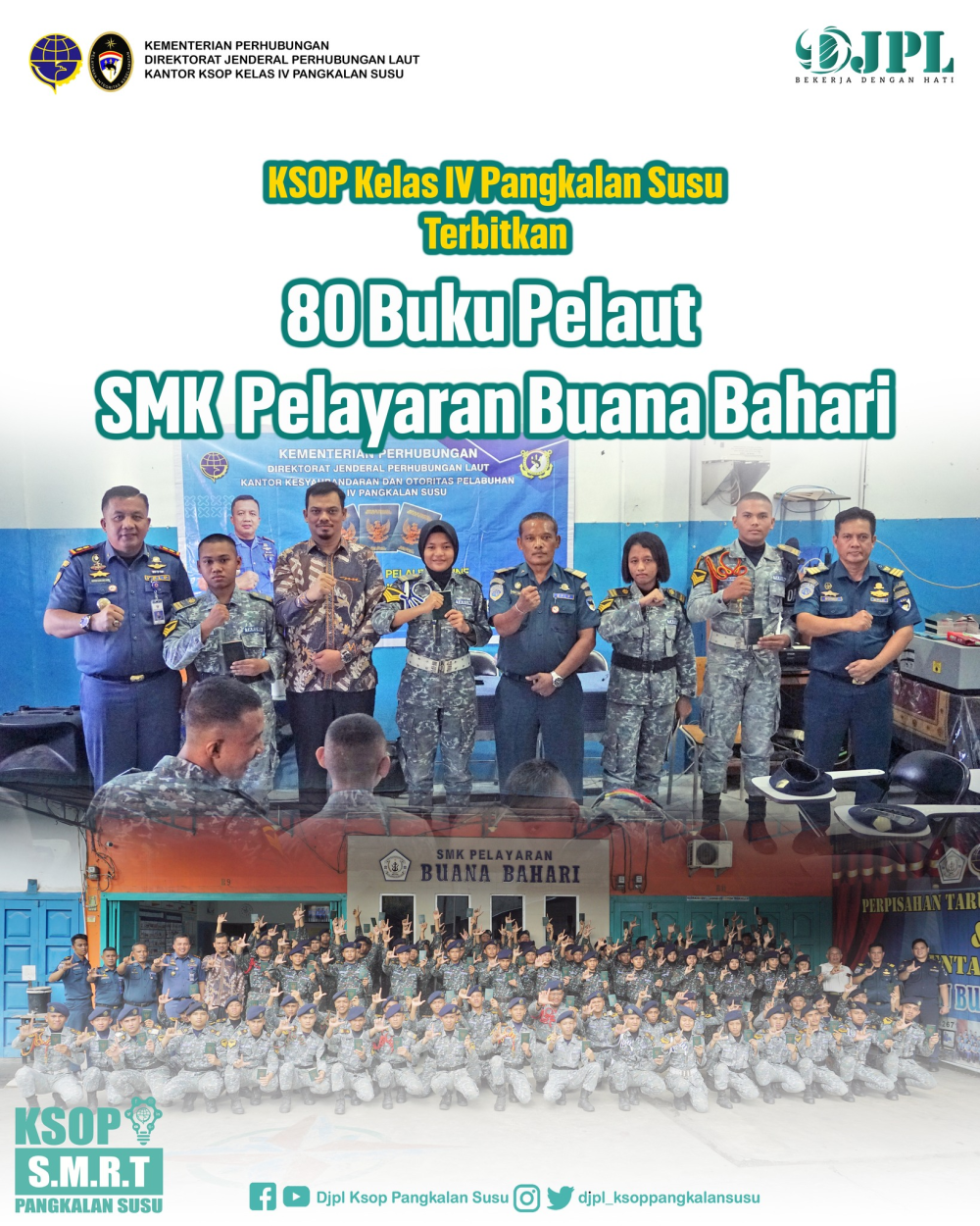 Penerbitan Pelayanan Buku Pelaut SMK Buana Bahari