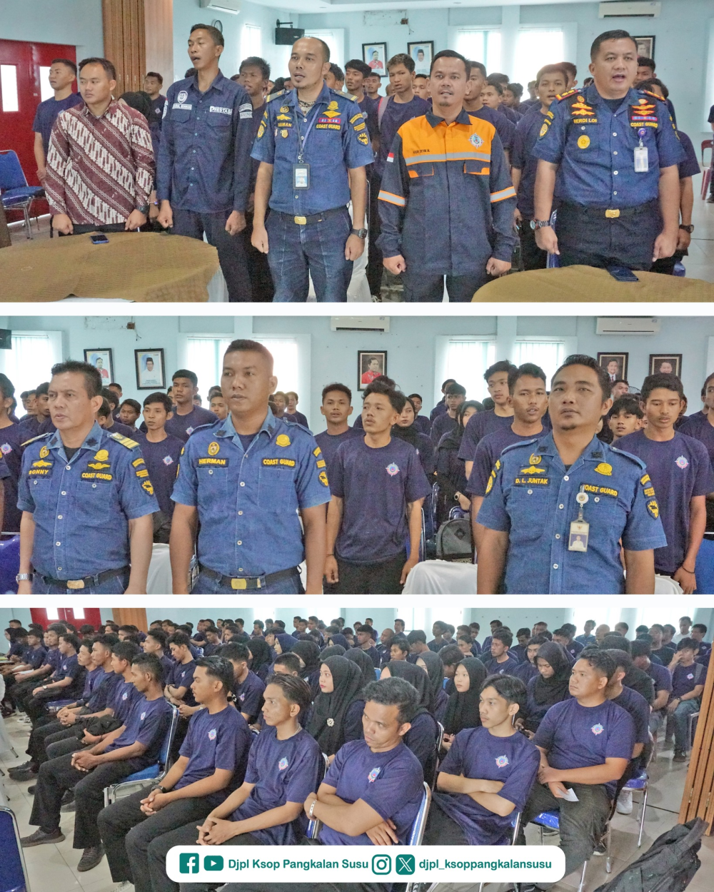 Diklat Pemberdayaan Masyarakat Pelaut Kapal Niaga KSOP PANGKALAN SUSU bekerja sama dengan POLTEKPEL SUMBAR