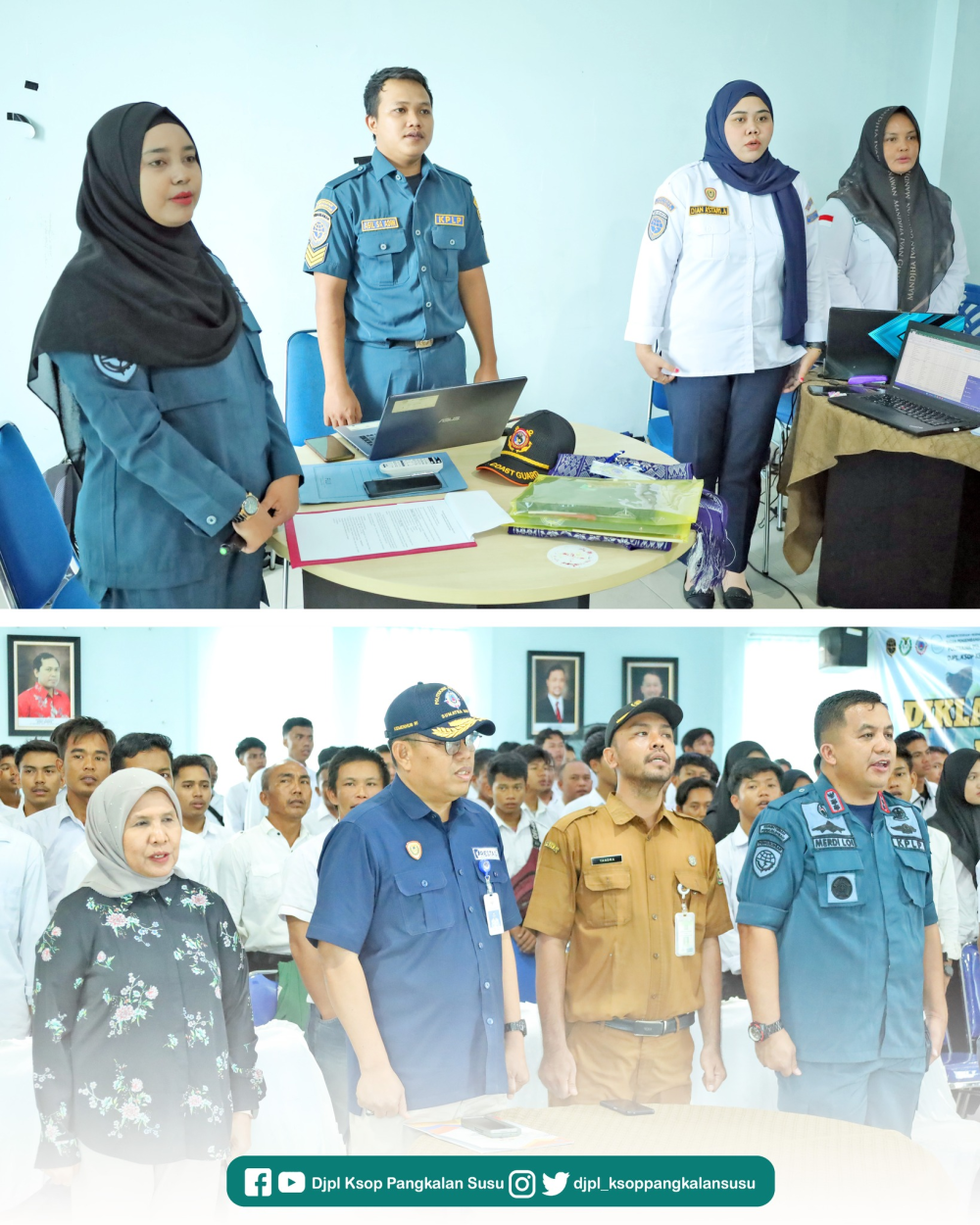 Diklat Pemberdayaan Masyarakat Pelaut Kapal Niaga KSOP PANGKALAN SUSU bekerja sama dengan POLTEKPEL SUMBAR