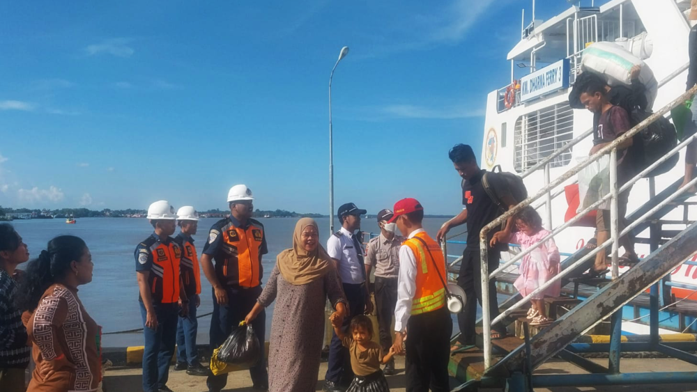 Pengawasan Debarkasi Penumpang Pasca Mudik Lebaran 2024