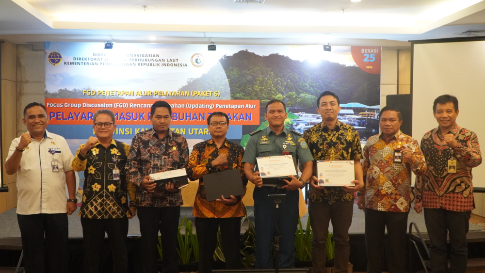 UTAMAKAN KESELAMATAN DAN KEAMANAN PELAYARAN, KEMENHUB AKAN PERBARUI ALUR PELAYARAN MASUK PELABUHAN TARAKAN