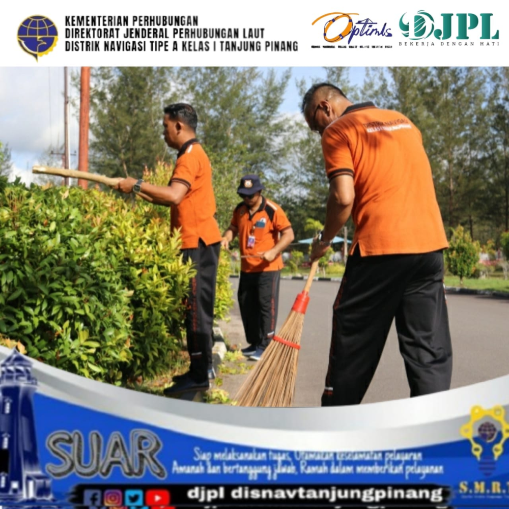 APEL PAGI DAN GOTONG ROYONG JUM'AT 26 APRIL 2024