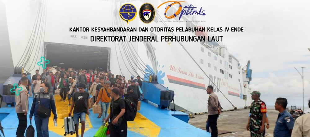 PENUTUPAN POSKO ANGKUTAN LAUT LEBARAN KSOP KELAS IV ENDE 2024