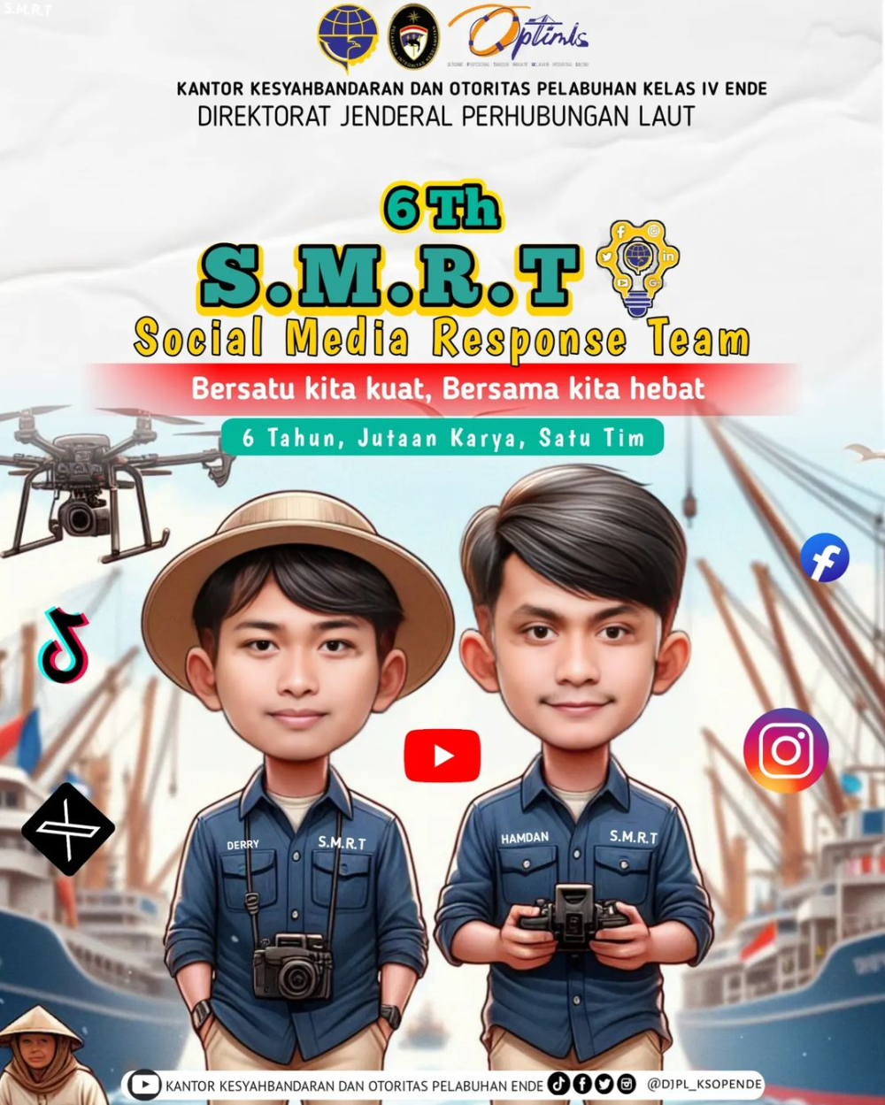 HUT SOCIAL MEDIA RESPONSE TEAM (SMRT) KE-6
