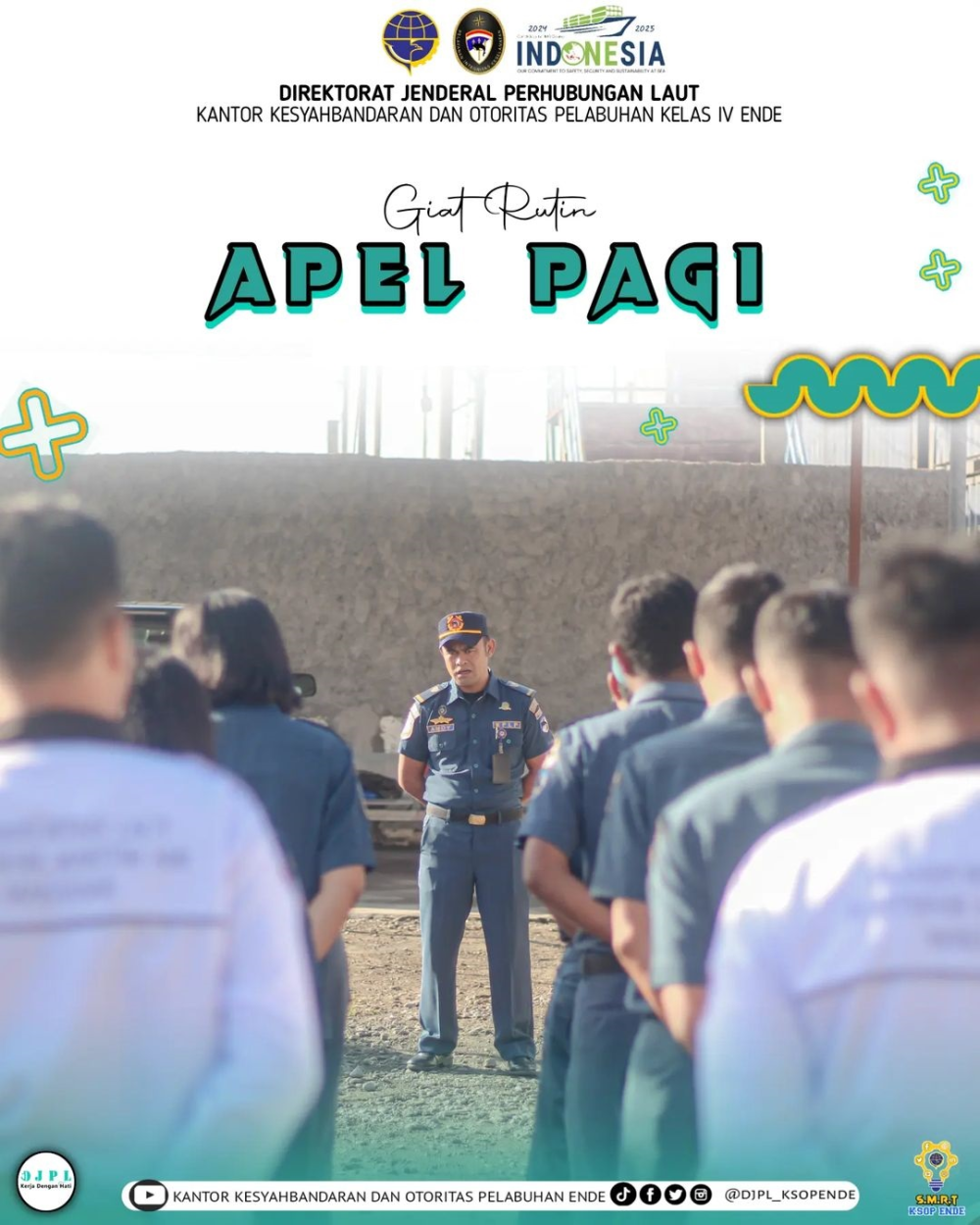 GIAT RUTIN APEL PAGI KSOP ENDE