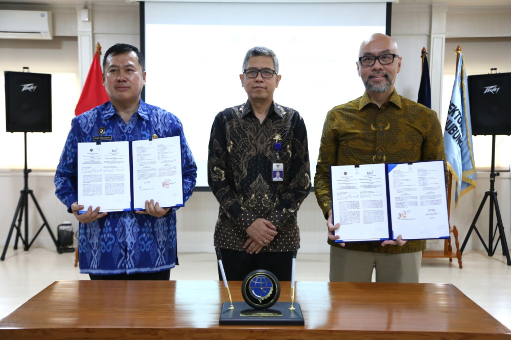 KEMENHUB TANDATANGANI PERJANJIAN KERJASAMA  DENGAN PT. BIRO KLASIFIKASI INDONESIA UNTUK PEMELIHARAAN KAPAL NEGARA KENAVIGASIAN