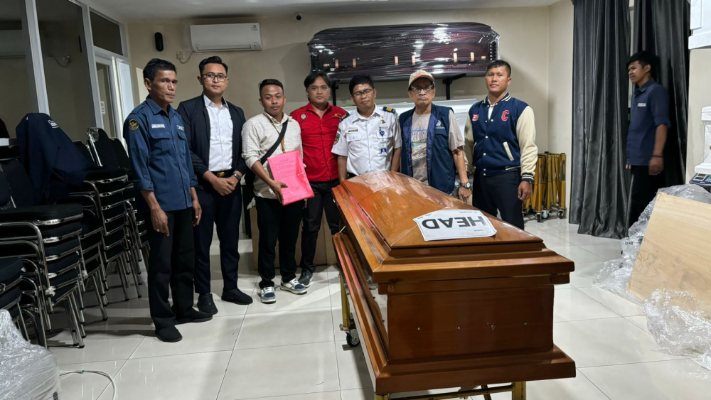 KEMENHUB FASILITASI PEMULANGAN JENAZAH ABK WNI KAPAL MV HOMPU 1