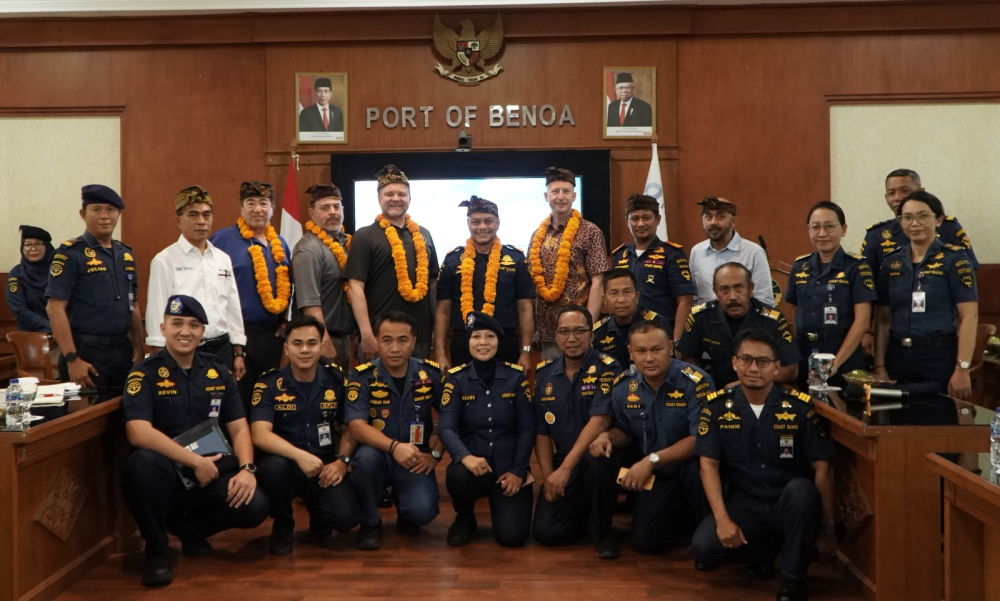 VERIFIKASI PENERAPAN ISPS CODE DI PELABUHAN, KEMENHUB GANDENG US COAST GUARD KUNJUNGI PELABUHAN BENOA BALI