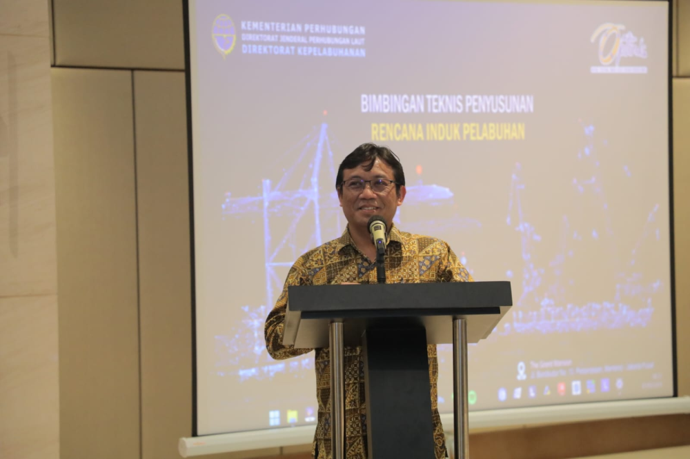 Kemenhub Mendorong Pemenuhan Rencana Induk Pelabuhan untuk Meningkatkan Efisiensi dan Daya Saing Pelabuhan di Indonesia