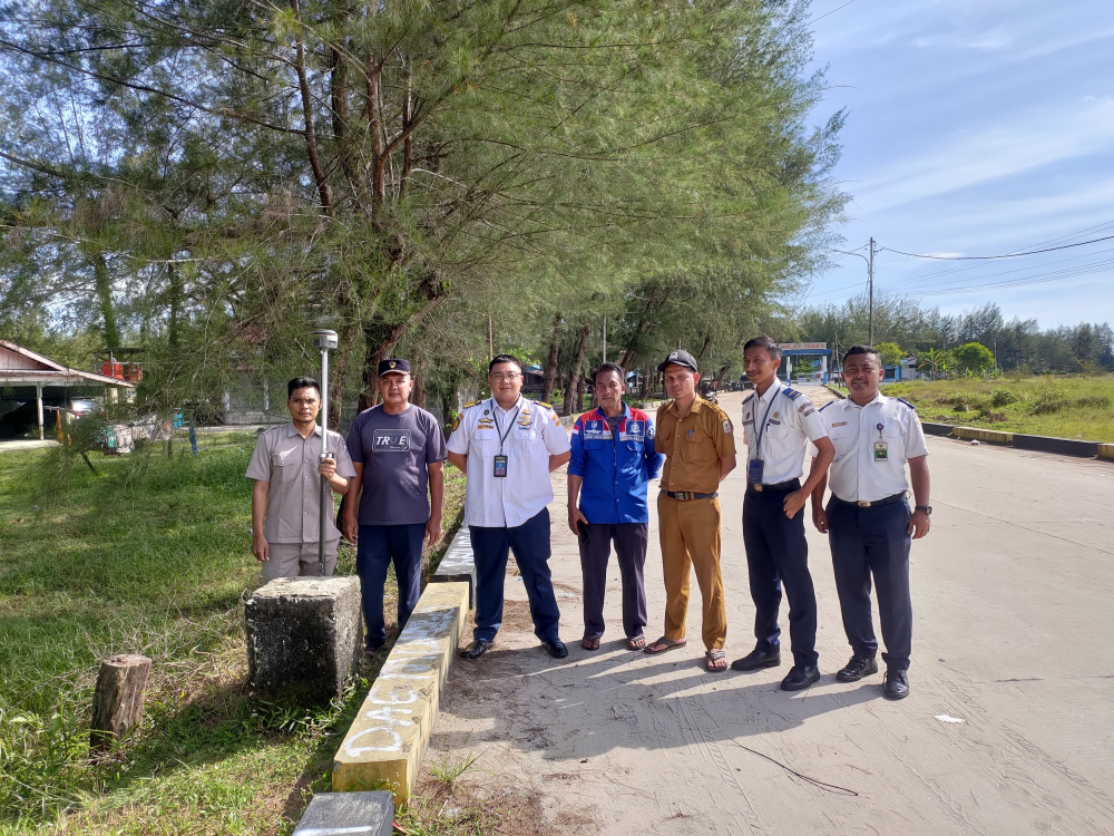 Kordinasi Dengan Tim BPN Aceh Singkil terkait Updating Pengukuran Batas Tanah