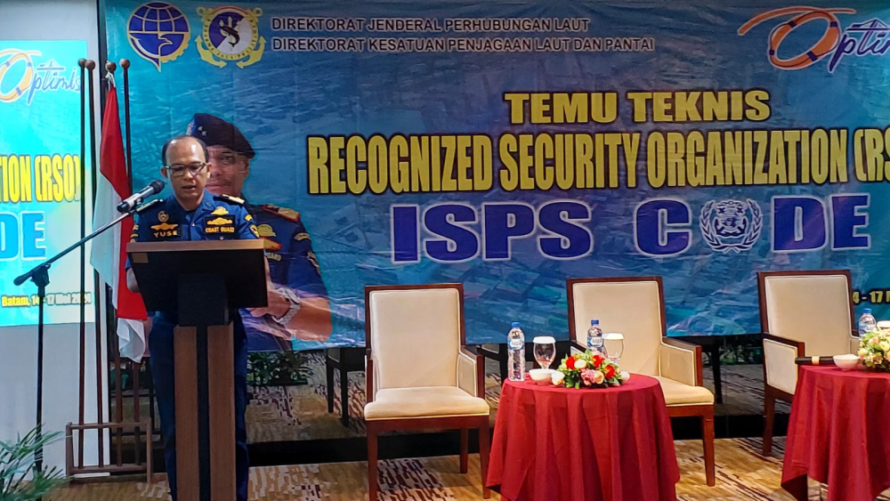 KONSISTEN TINGKATKAN MUTU IMPLEMENTASI ISPS CODE, KEMENHUB ADAKAN TEMU TEKNIS RSO