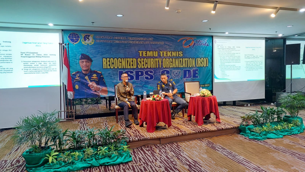 KONSISTEN TINGKATKAN MUTU IMPLEMENTASI ISPS CODE, KEMENHUB ADAKAN TEMU TEKNIS RSO