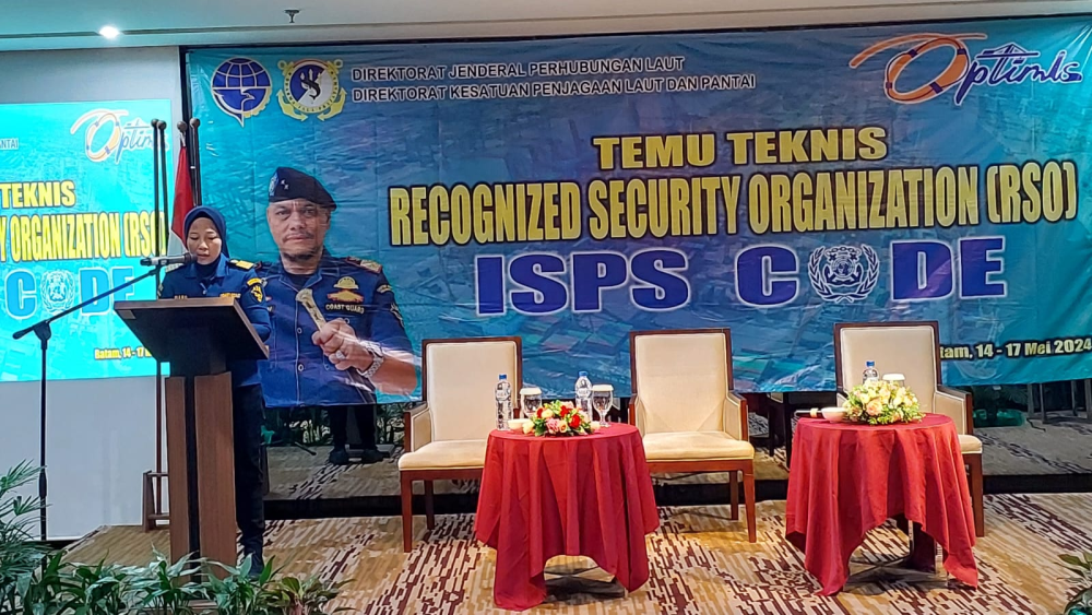 KONSISTEN TINGKATKAN MUTU IMPLEMENTASI ISPS CODE, KEMENHUB ADAKAN TEMU TEKNIS RSO