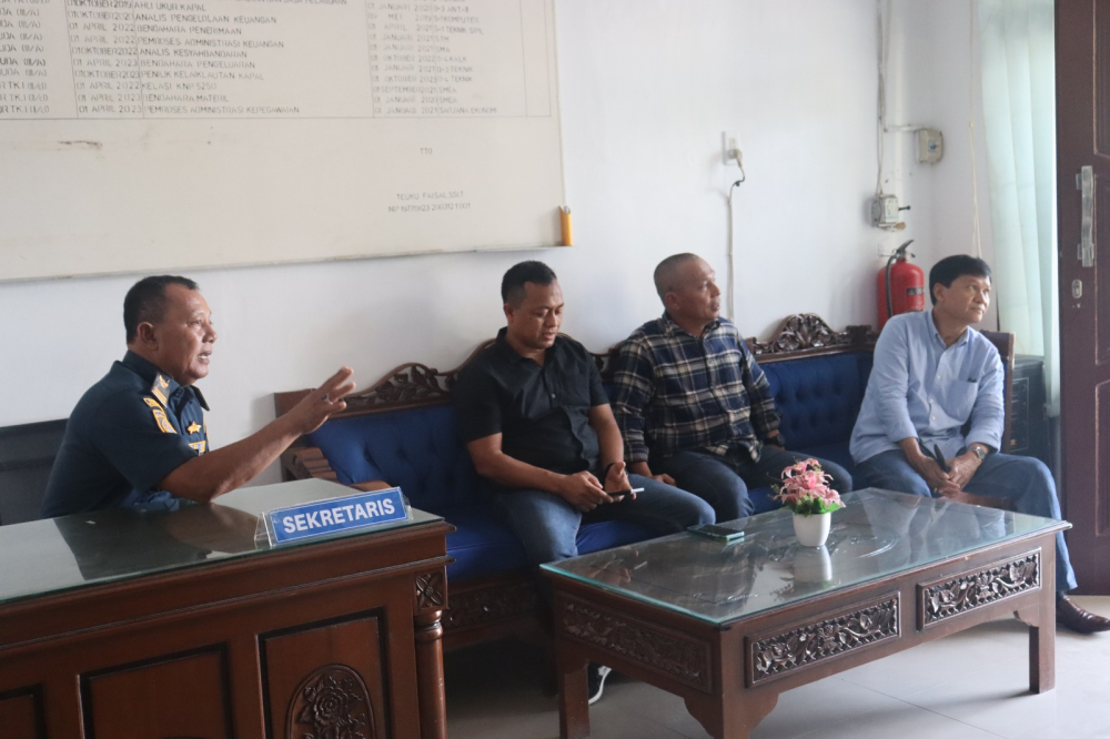 Kunjungan Pengusaha dari Belawan Sumatera Utara ke Pelabuhan Kuala Langsa