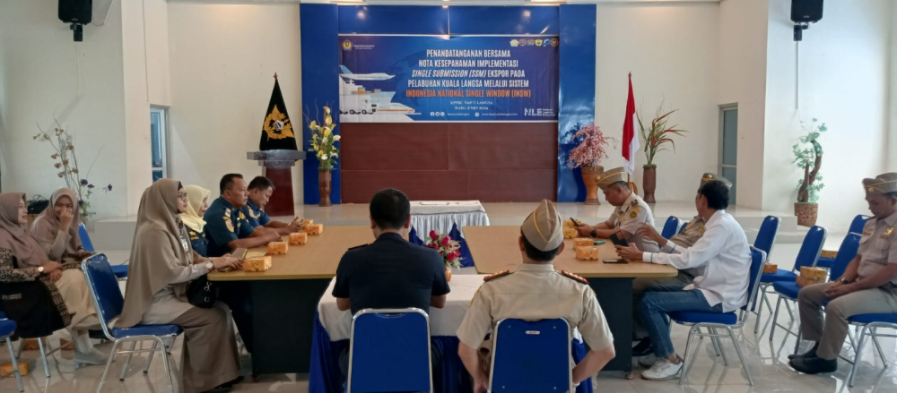 Penandatanganan Implementasi SSm Ekspor