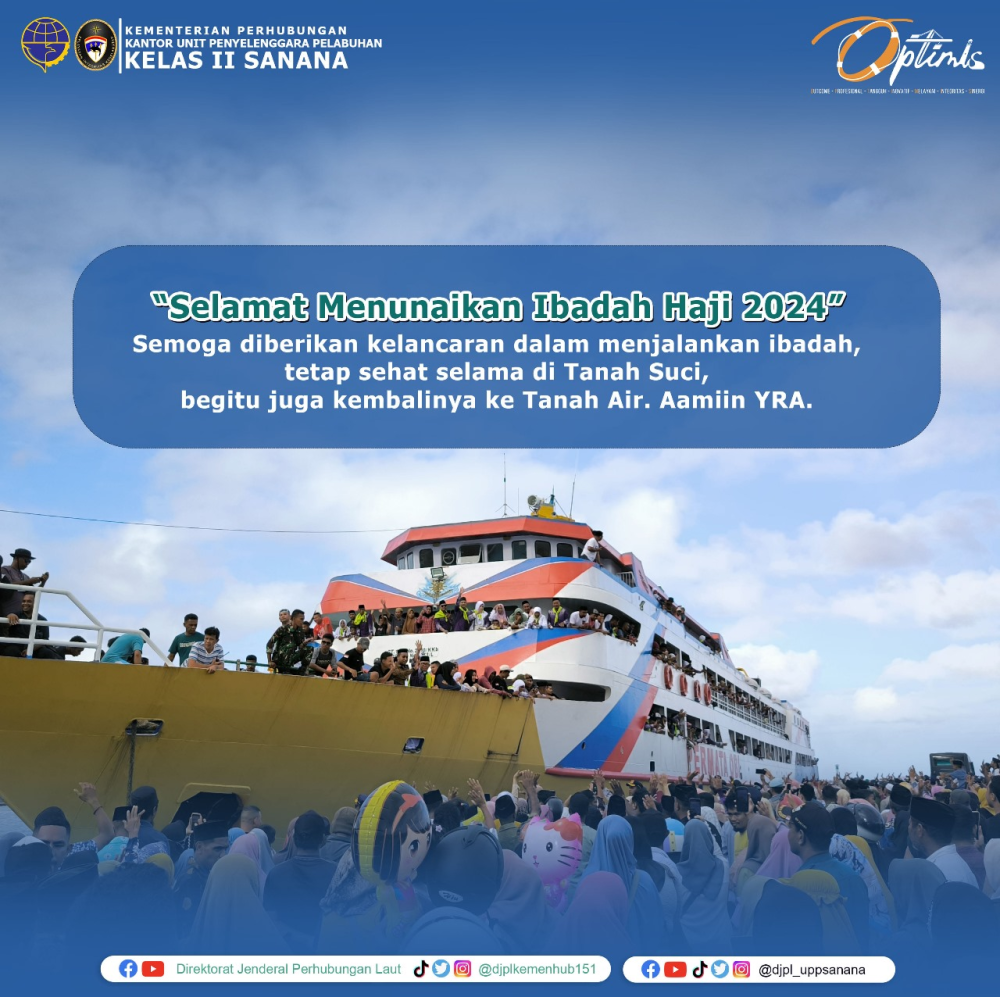 Pelepasan Rombongan Jama'ah Haji 1445 Hijriah tahun 2024 Masehi Kabupaten Kepulauan Sula