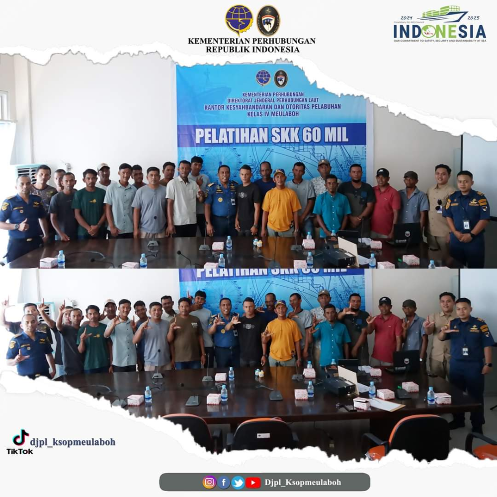 Pelatihan Surat Keterangan Kecakapan (SKK) 60 Mil Tahun 2024