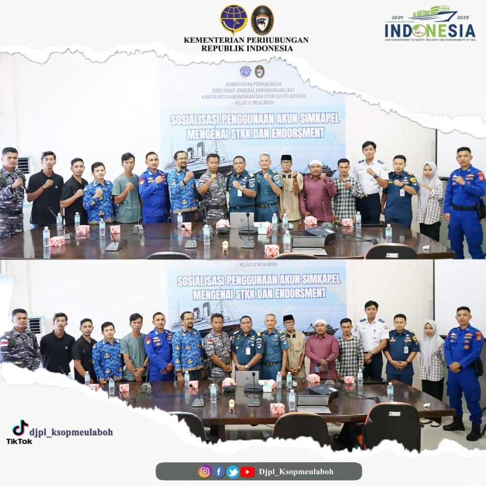 Sosialisasi Penggunaan Aplikasi SIMKAPEL (Sistem Informasi Perkapalan dan Kepelautan)