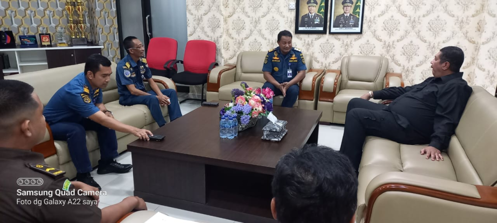 Kunjungan ke Kejaksaan Tinggi Provinsi Maluku Utara.