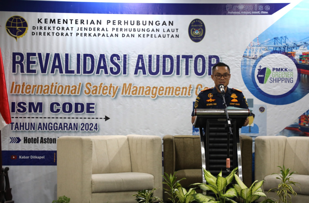 Kementerian Perhubungan Lakukan Revalidasi 36 Auditor Keselamatan Kapal (Auditor ISM Code) untuk Tingkatkan Keselamatan Pelayaran
