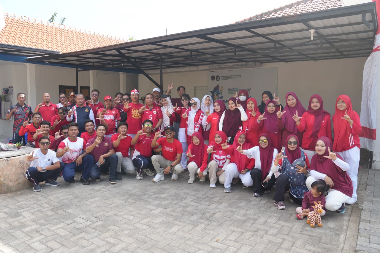 Semarak Kemerdekaan, KSOP Kelas IV Kalianget Hiasi Lingkungan Kerja dengan Nuansa Merah Putih