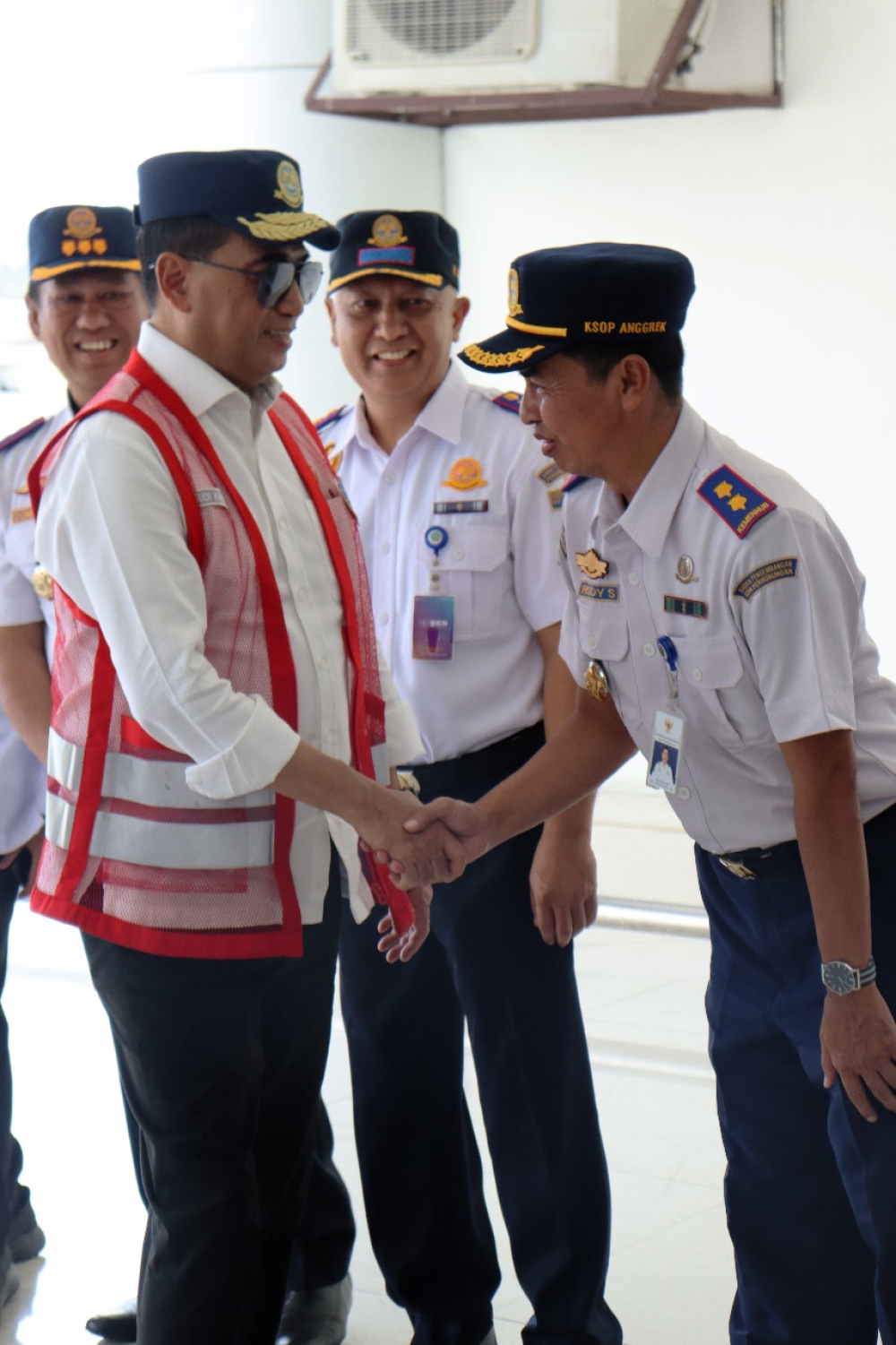 kunjungan Menteri Perhubungan Republik Indonesia Budi Karya Sumadi di Provinsi Gorontalo
