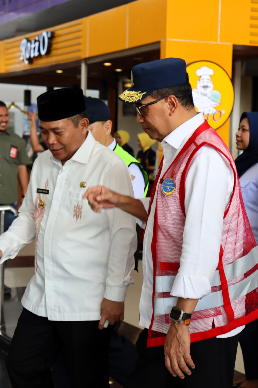 kunjungan Menteri Perhubungan Republik Indonesia Budi Karya Sumadi di Provinsi Gorontalo