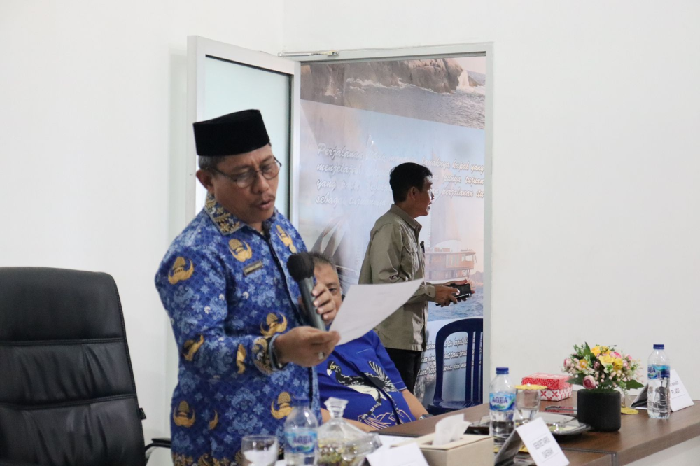 Sosialisasi terkait Persiapan Rencana Pembangunan Pelabuhan Anggrek