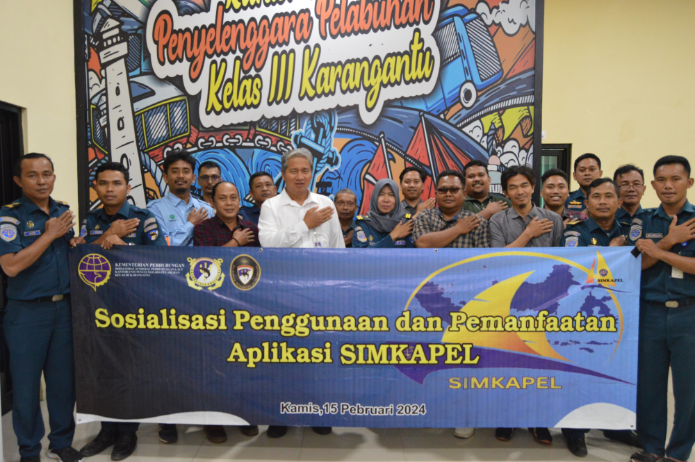Sosialisasi Penggunaan dan Pemanfaatan aplikasi ( SIMKAPEL )  SISTEM INFORMASI PERKAPALAN DAN KEPELAUTAN