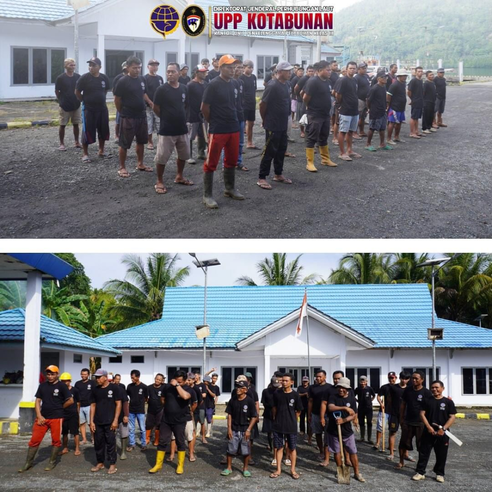 PADAT KARYA PEMELIHARAAN FASILITAS PELABUHAN WILAYAH KERJA TOROSIK