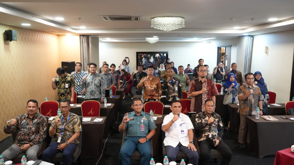 KEMENHUB GELAR FGD PENETAPAN RENCANA ALUR PELAYARAN MASUK PELABUHAN PULAU TEOR MALUKU