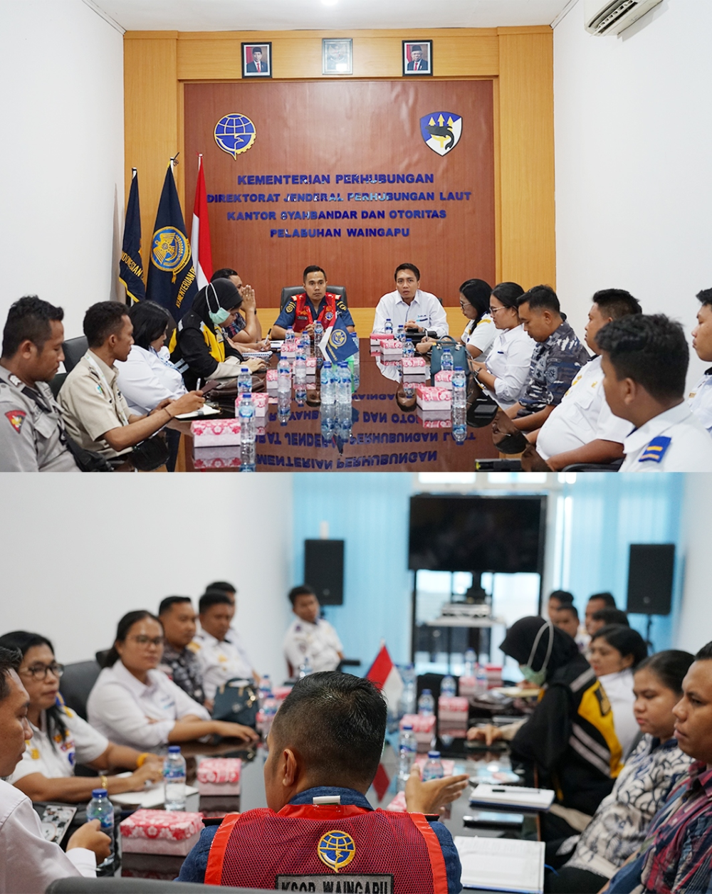 Rapat Koordinasi Persiapan Kedatangan MV. National Geographic Orion di Pelabuhan Waingapu