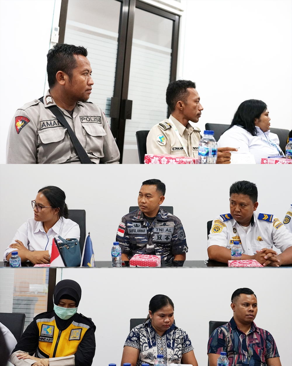 Rapat Koordinasi Persiapan Kedatangan MV. National Geographic Orion di Pelabuhan Waingapu
