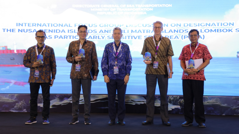 INDONESIA AJAK NEGARA ANGGOTA IMO BAHAS FINALISASI DOKUMEN USULAN SELAT LOMBOK SEBAGAI PARTICULARLY SENSITIVE SEA AREA (PSSA)