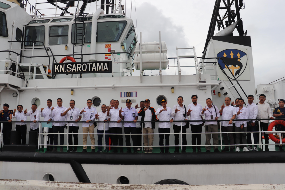 Kunjungan Kerja DIrjen Hubla Dr. Capt. Antoni Arif Priadi, M.Sc ke Batam