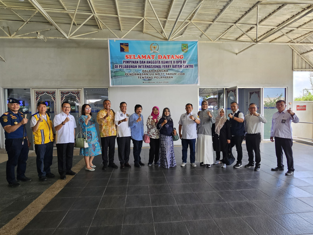 Komite II DPD RI Kunjungan Kerja ke Batam Provinsi kepulauan Riau