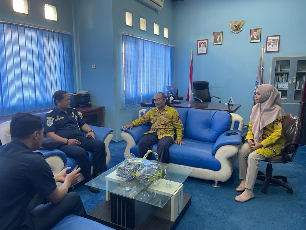 Kegiatan kunjungan SMKN Pelayaran Samarinda Provinsi Kalimantan Timur