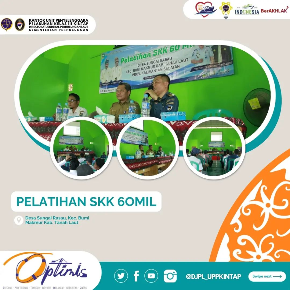 KEGIATAN PELATIHAN &nbsp;SKK 60 MIL