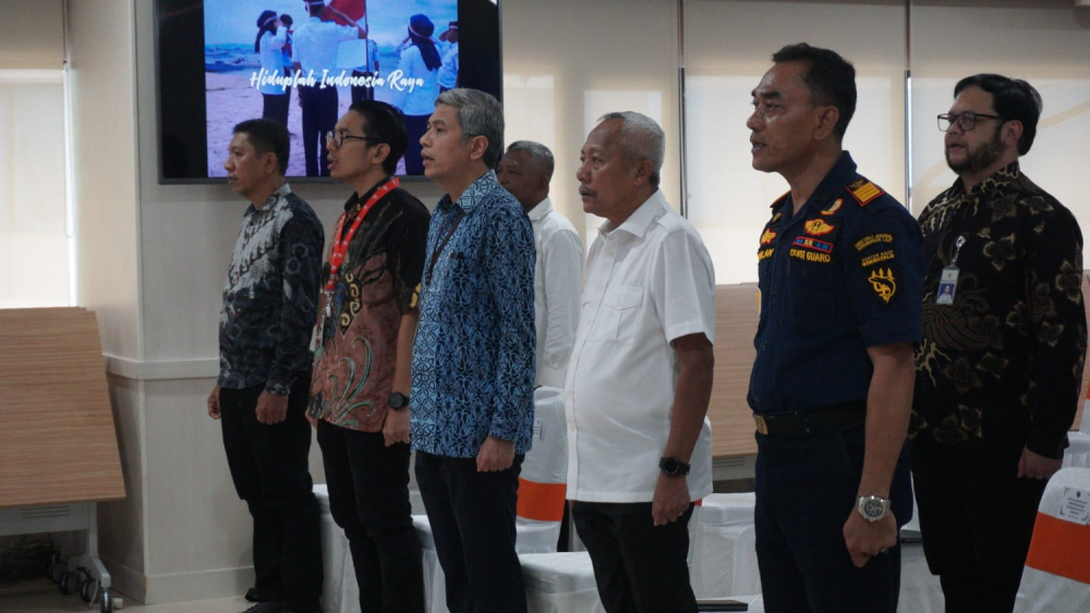 KEMENHUB TERIMA ASET TANAH DARI PEMERINTAH KABUPATEN BANGGAI LAUT UNTUK PEMBANGUNAN PELABUHAN BUNGIN