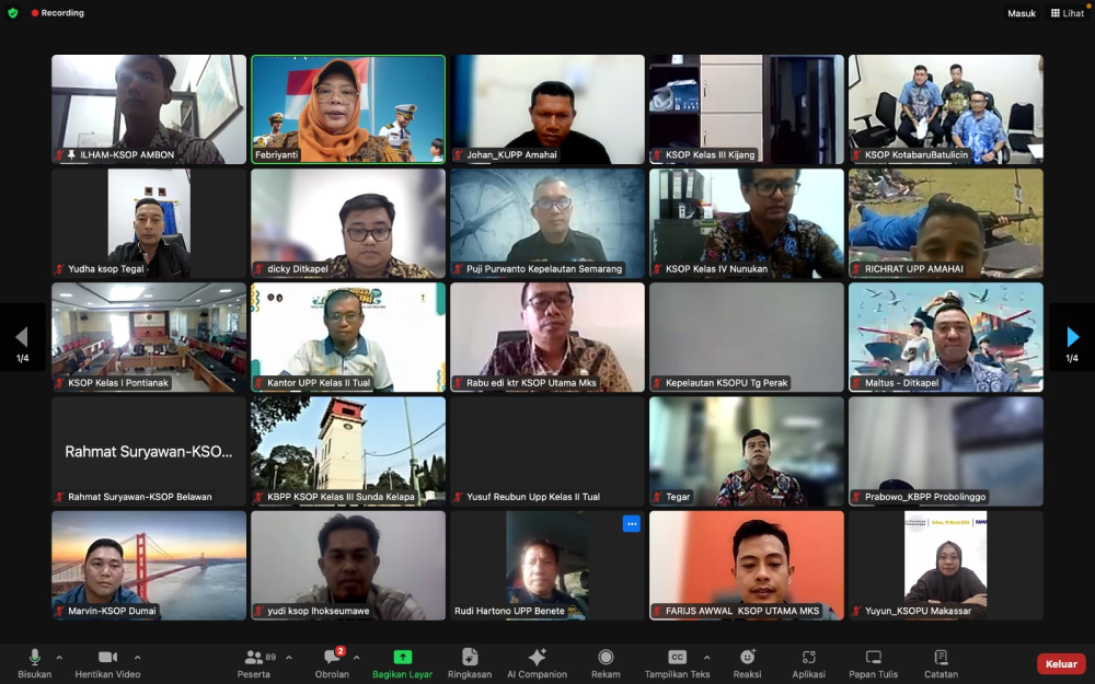 FOKUS PADA PENINGKATAN KUALITAS KEGIATAN USAHA PEREKRUTAN DAN PENEMPATAN AWAK KAPAL, KEMENHUB SOSIALISASIKAN ATURAN BARU