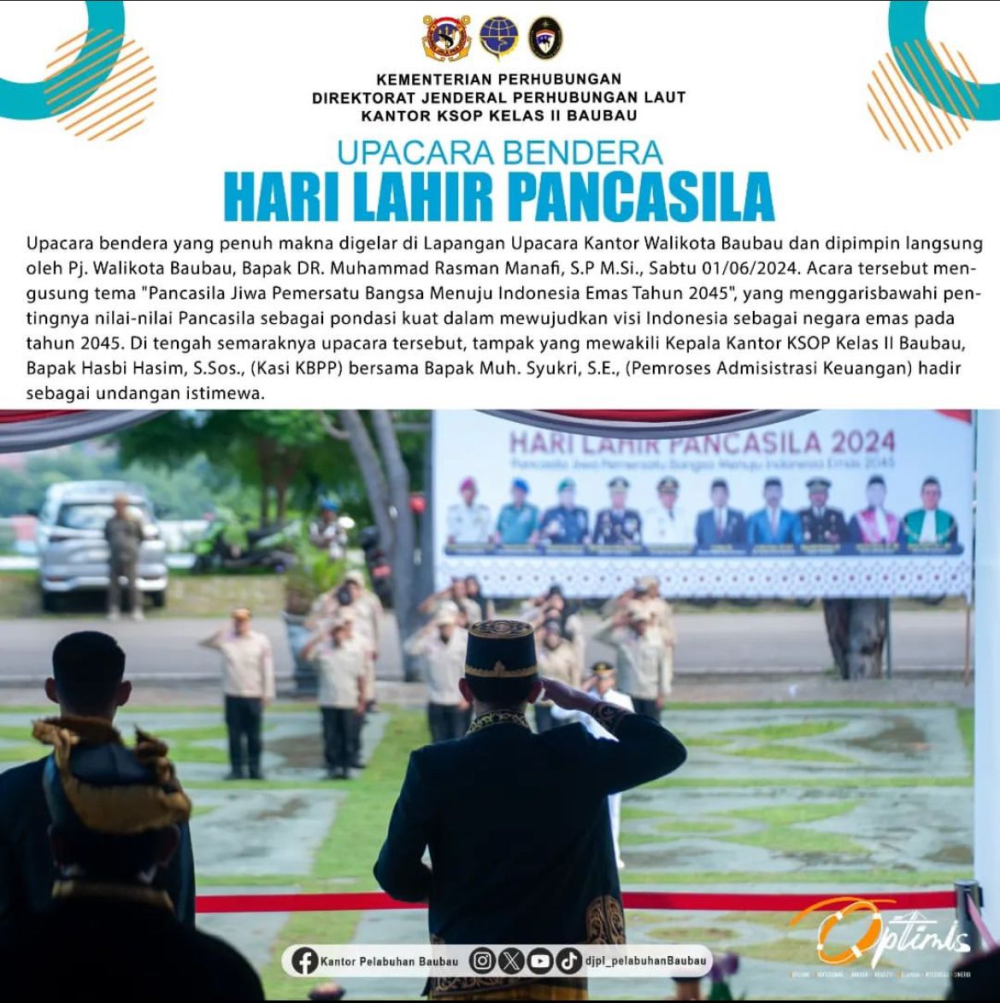 UPACARA BENDERA HARI LAHIR PANCASILA