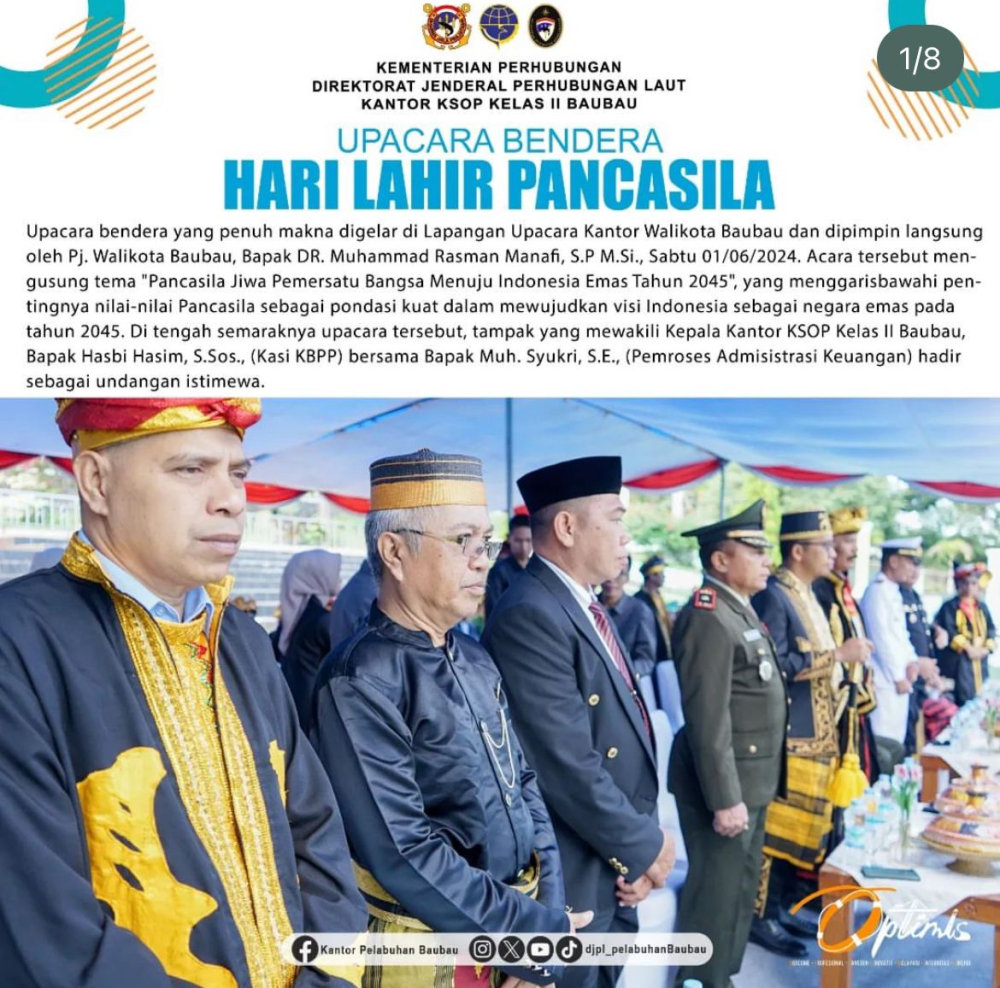 UPACARA BENDERA HARI LAHIR PANCASILA